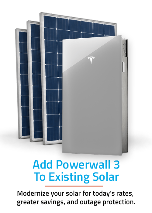 Add Powerwall to Existing Solar