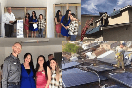 sun valley solar and habitat for humanity team