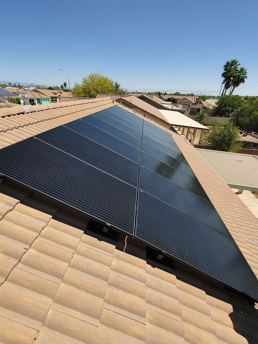 light - phoenix solar install 