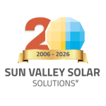 SVSS 20th Anniversary Logo - Gray Text Stacked