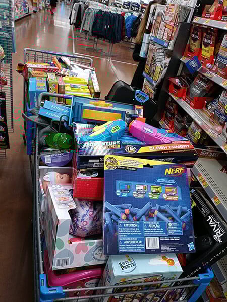 2 Shopping Carts Full-1-1