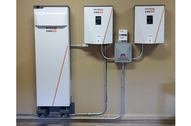 Generac PWRcell in Garage