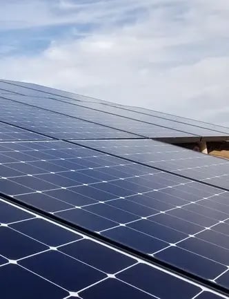 close up of panels