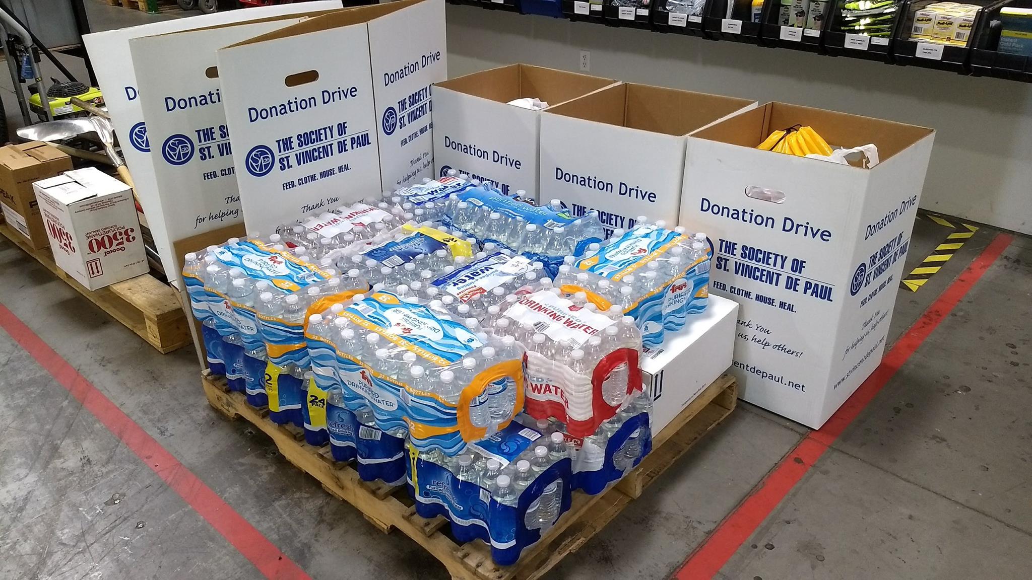 water drive volunteering