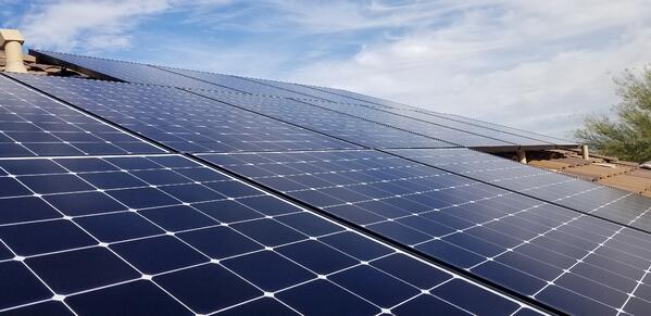 solar energy rooftop