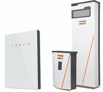 tesla powerwall and generac PWRcell
