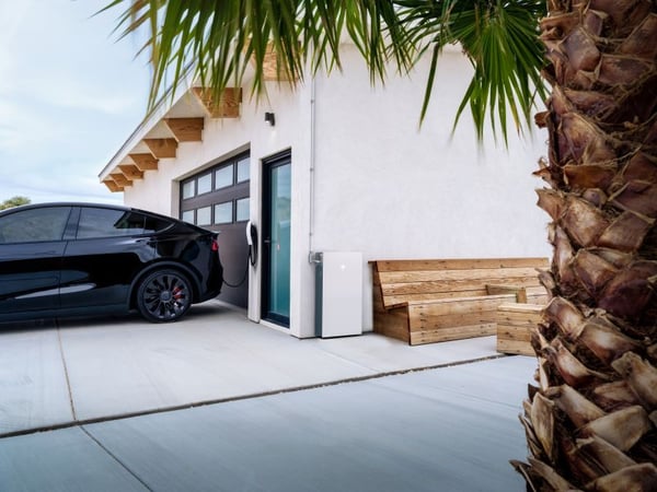 powerwall 3 az home wood bench