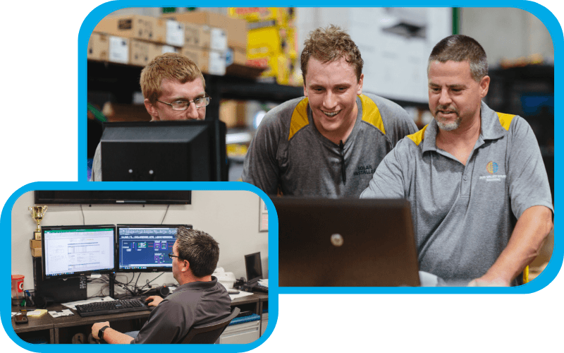 Proprietary CRM, Payroll, and Solar Software